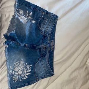 Womens jean short